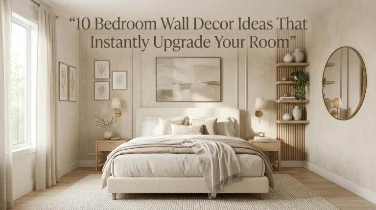 Bedroom Wall Decor Ideas That Instantly Upgrade Your Room