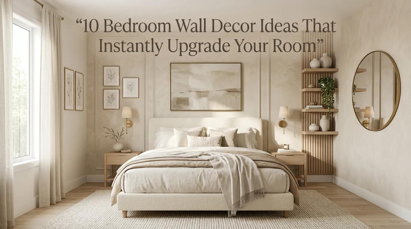 Bedroom Wall Decor Ideas That Instantly Upgrade Your Room